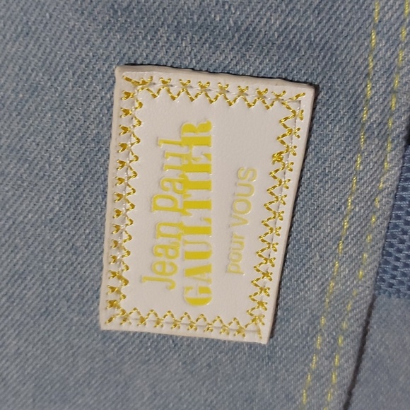 10. JEAN PAUL GAULTIER POUR VOUS DENIM BACK PACK! - Picture 2 of 2